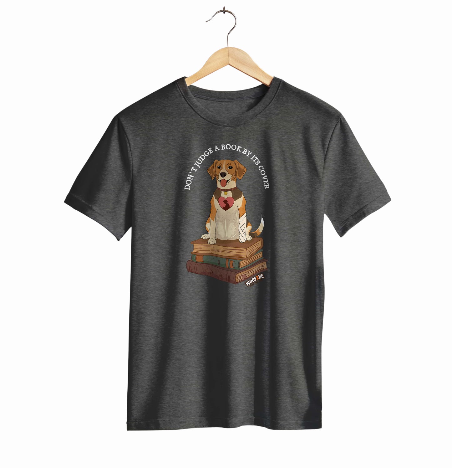 Don’t Judge a Book Dog Rescue T-shirt
