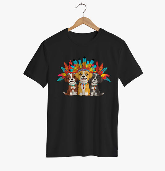 Boho Pup Trio T-shirt