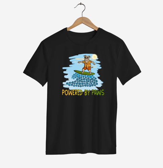 Powered by Paws Surf T-shirt