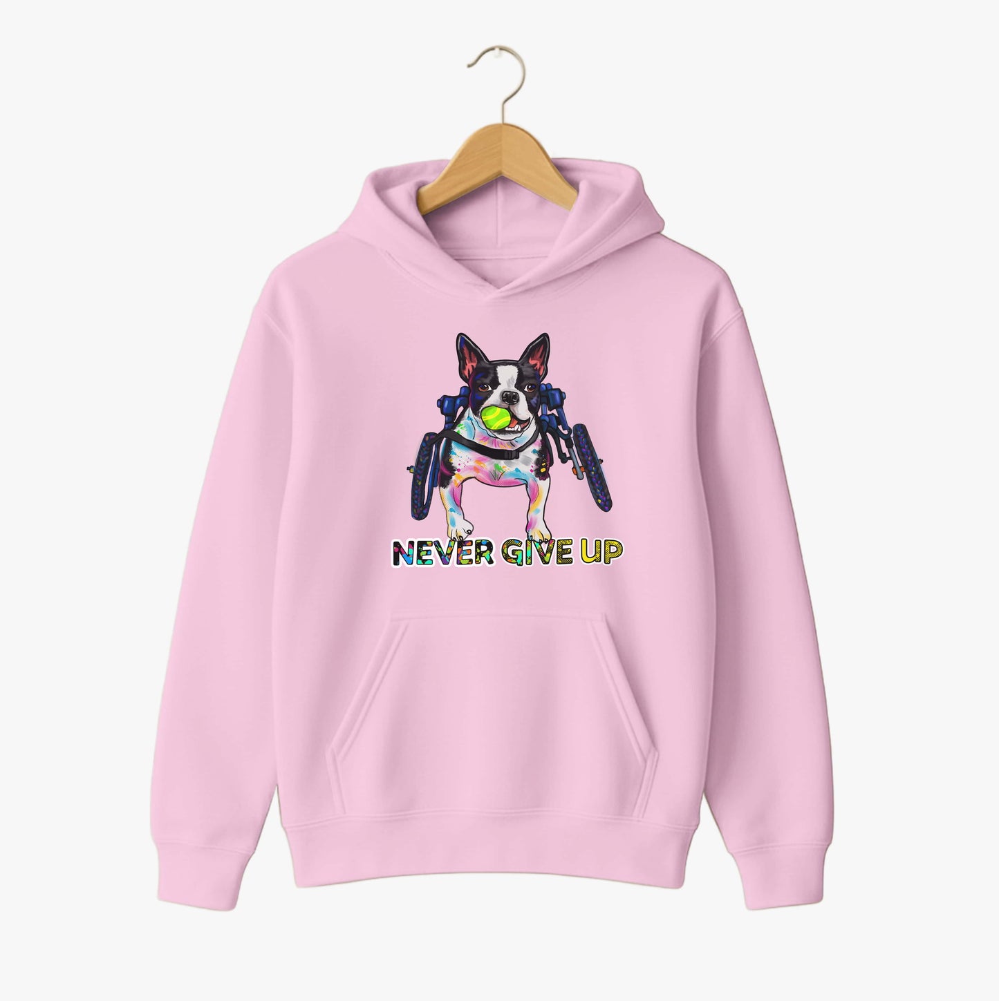 Never Give Up Hoodie