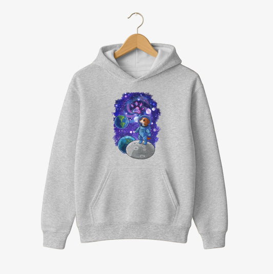 Cosmic Paw Odyssey Hoodie
