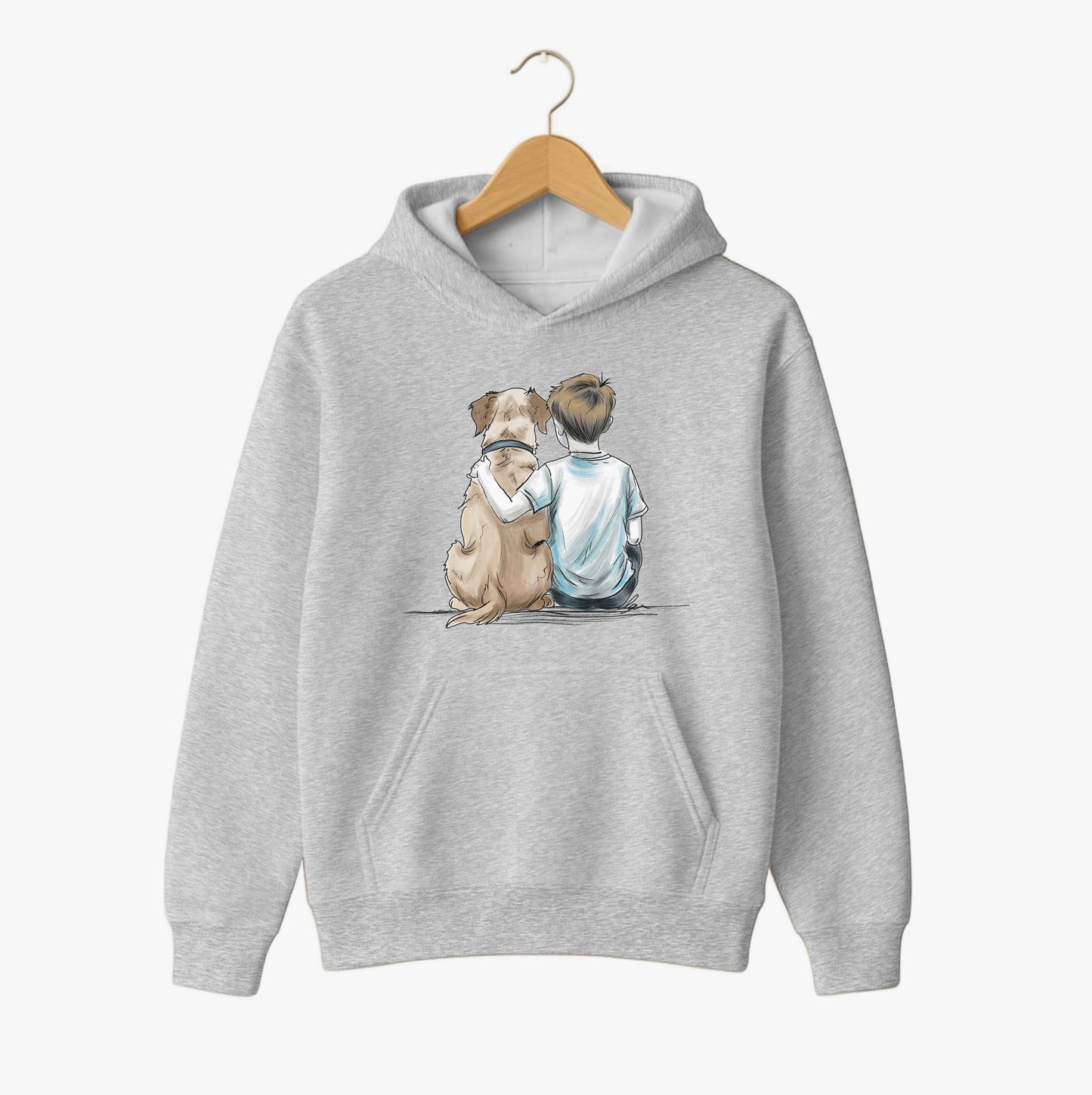 Boy & Dog Hoodie
