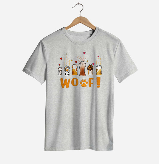 WOOF Paws Love T-shirt