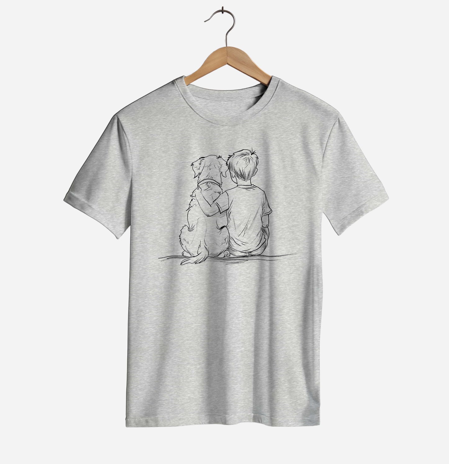 Quiet Companions Line Art T-shirt