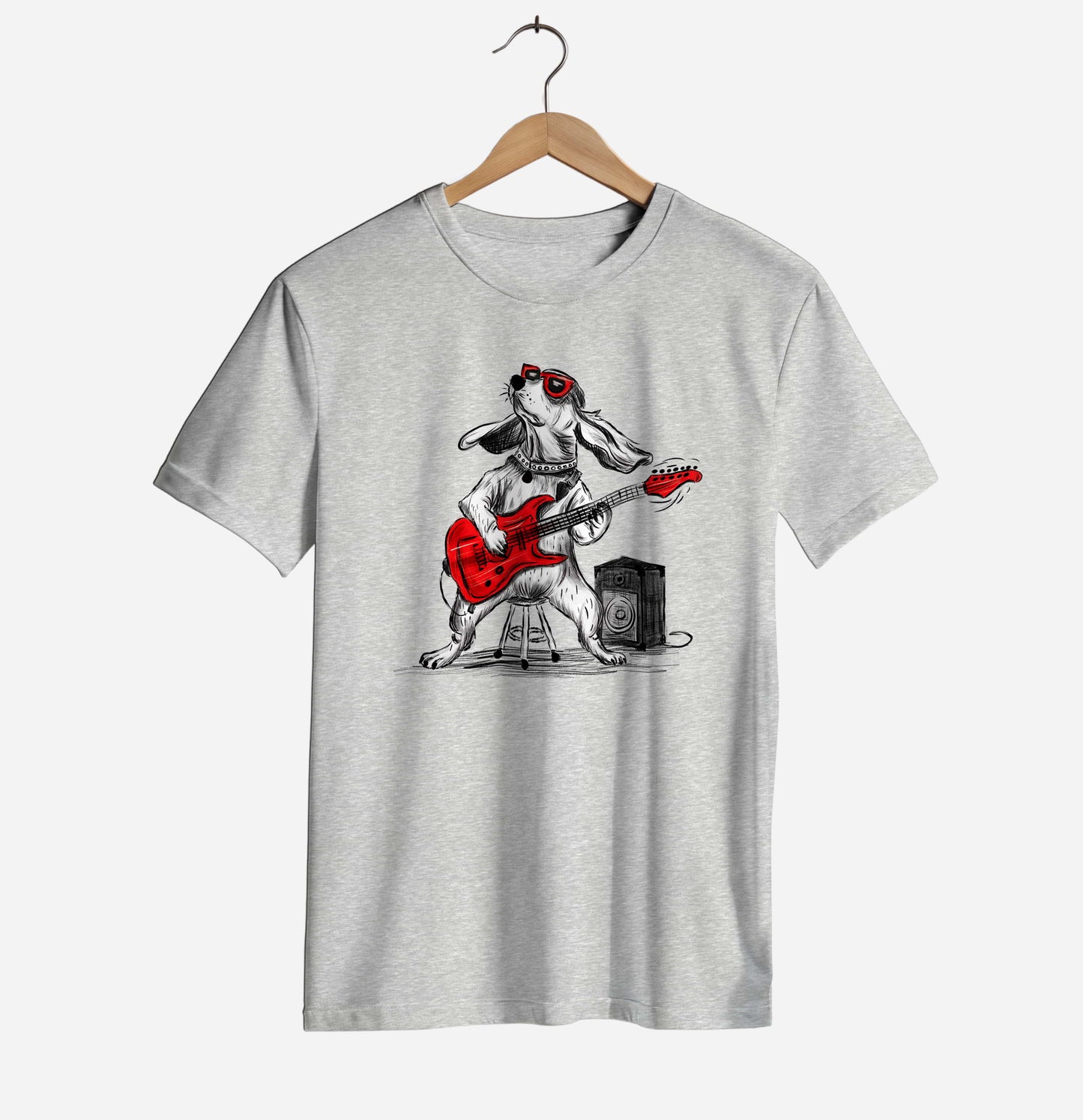 Rock Dog Guitarist T-shirt