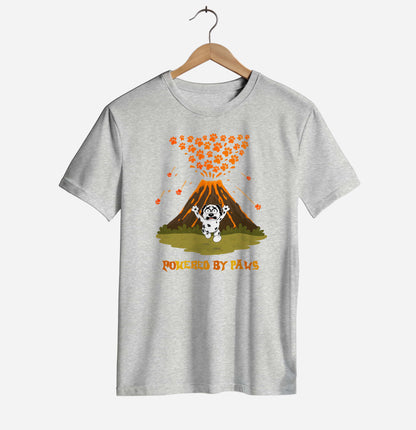 Powered By Paws Volcano T-shirt