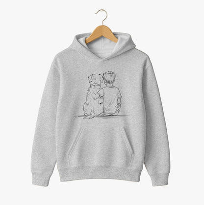 Quiet Companions Line Art Hoodie