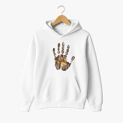 Human Hand & Dog Paw Hoodie