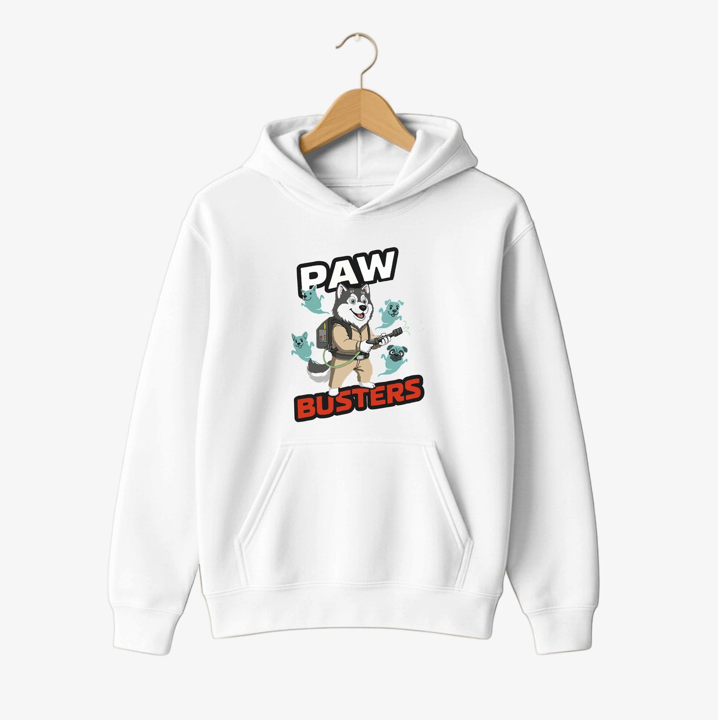 Paw Busters Ghost Dog Hoodie