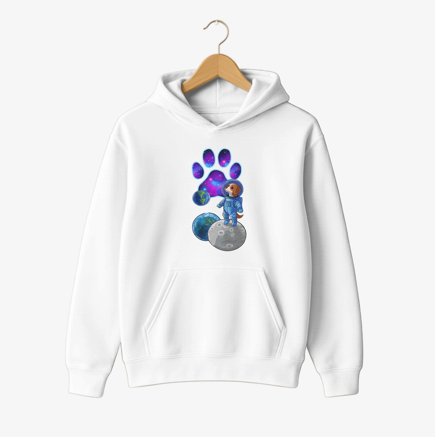 Cosmic Paw Explorer Hoodie