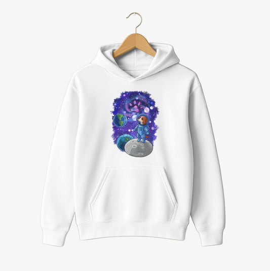 Cosmic Paw Odyssey Hoodie