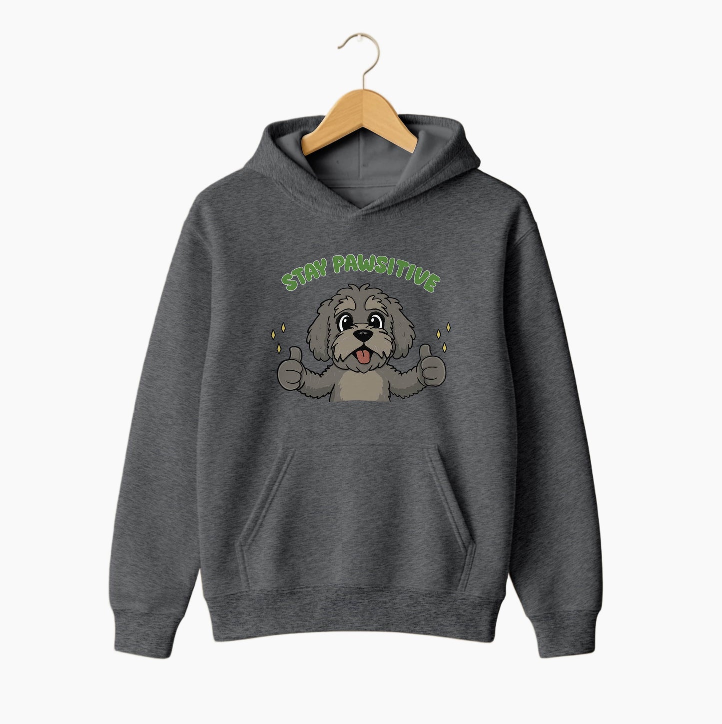 Stay Pawsitive Hoodie