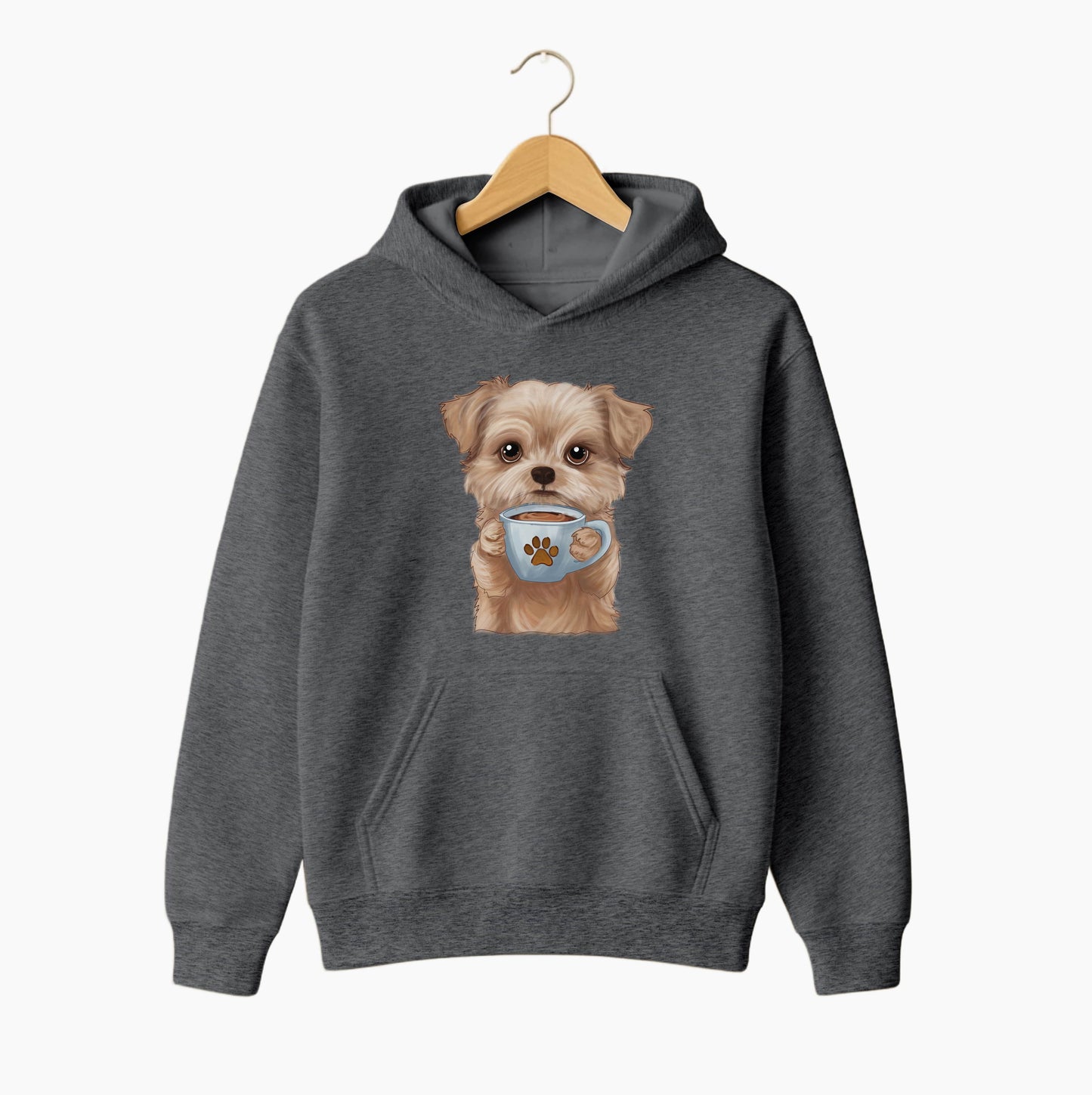 Cuppa Pup - Paw Mug Hoodie