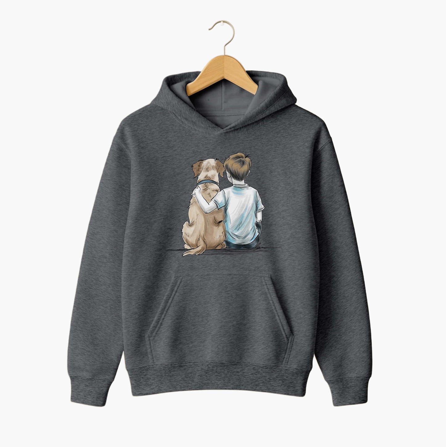 Boy & Dog Hoodie