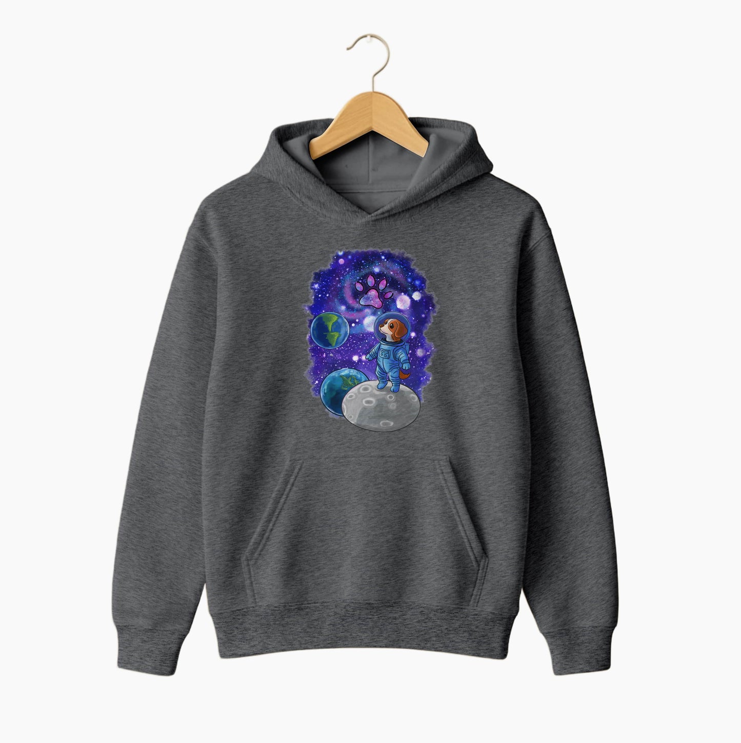 Cosmic Paw Odyssey Hoodie