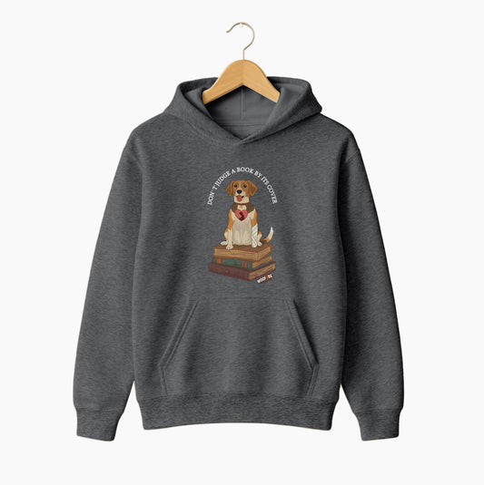 Don’t Judge a Book Dog Rescue Hoodie