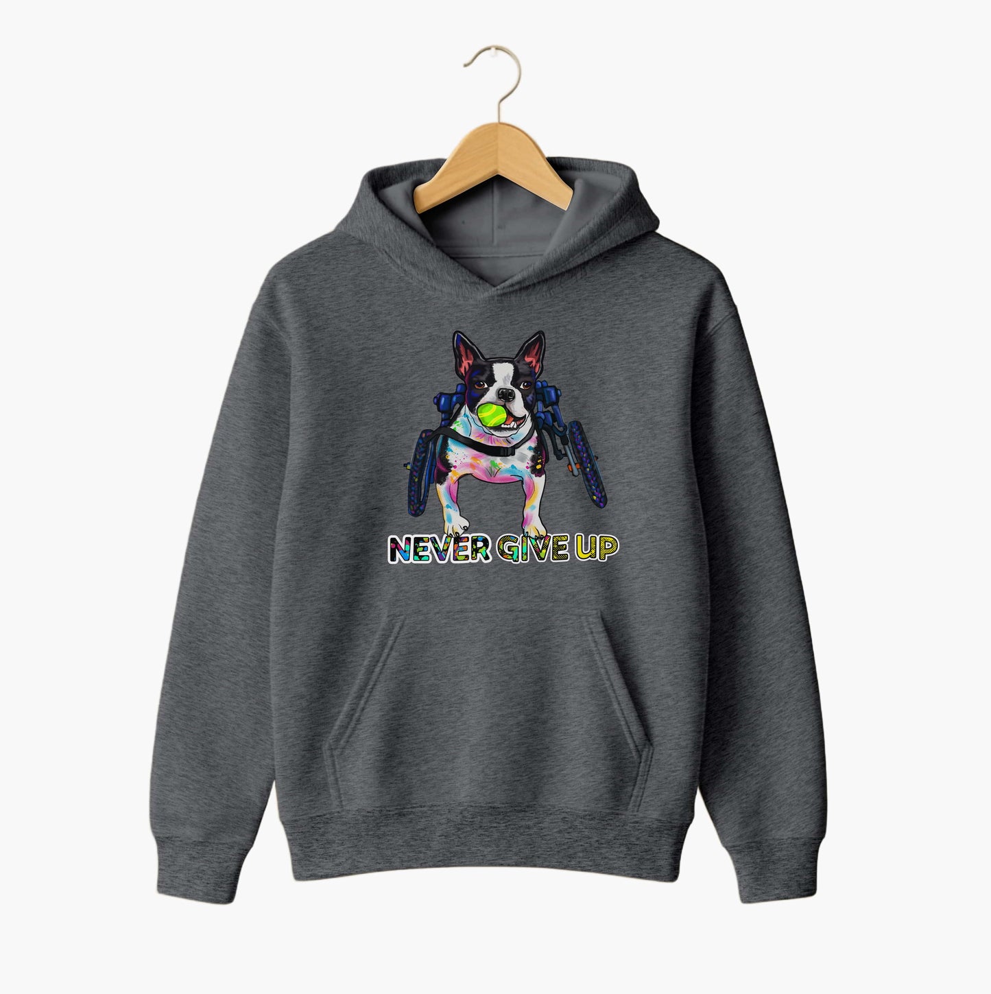 Never Give Up Hoodie