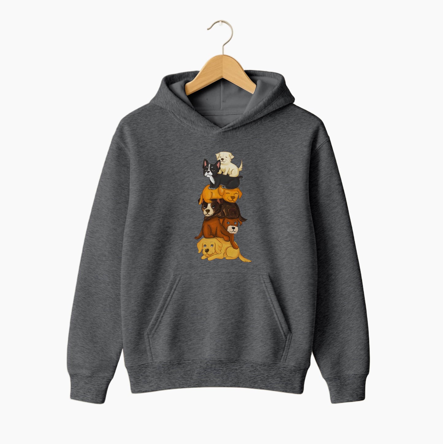Puppy Tower Cozy Hoodie