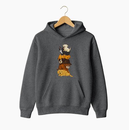 Puppy Tower Cozy Hoodie