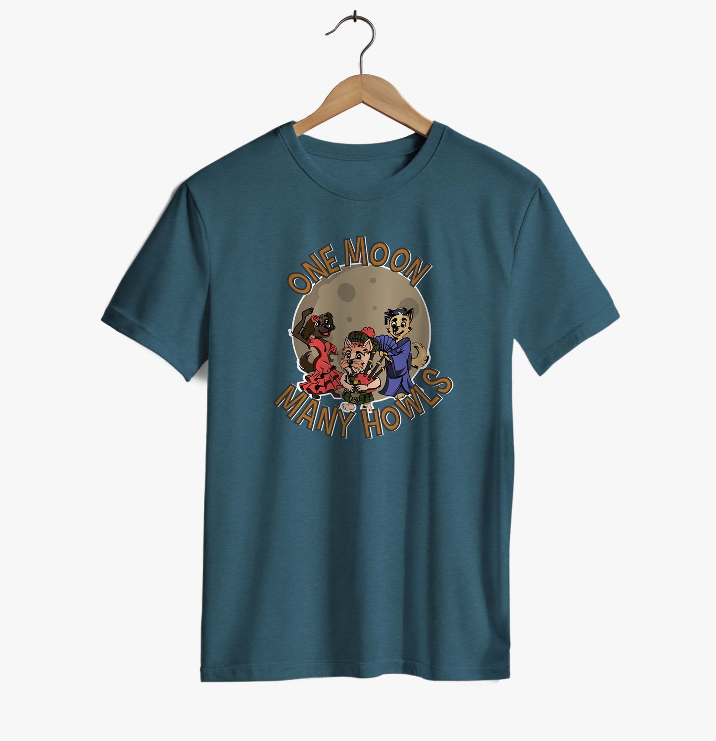 One Moon, Many Howls T-shirt