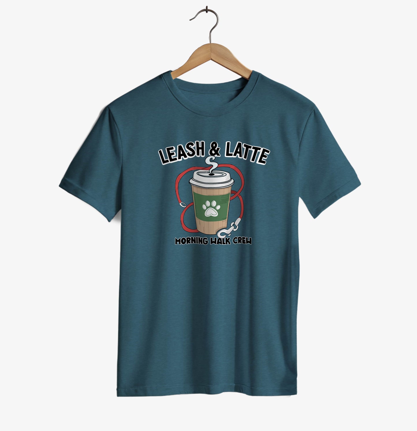 Leash & Latte T-shirt