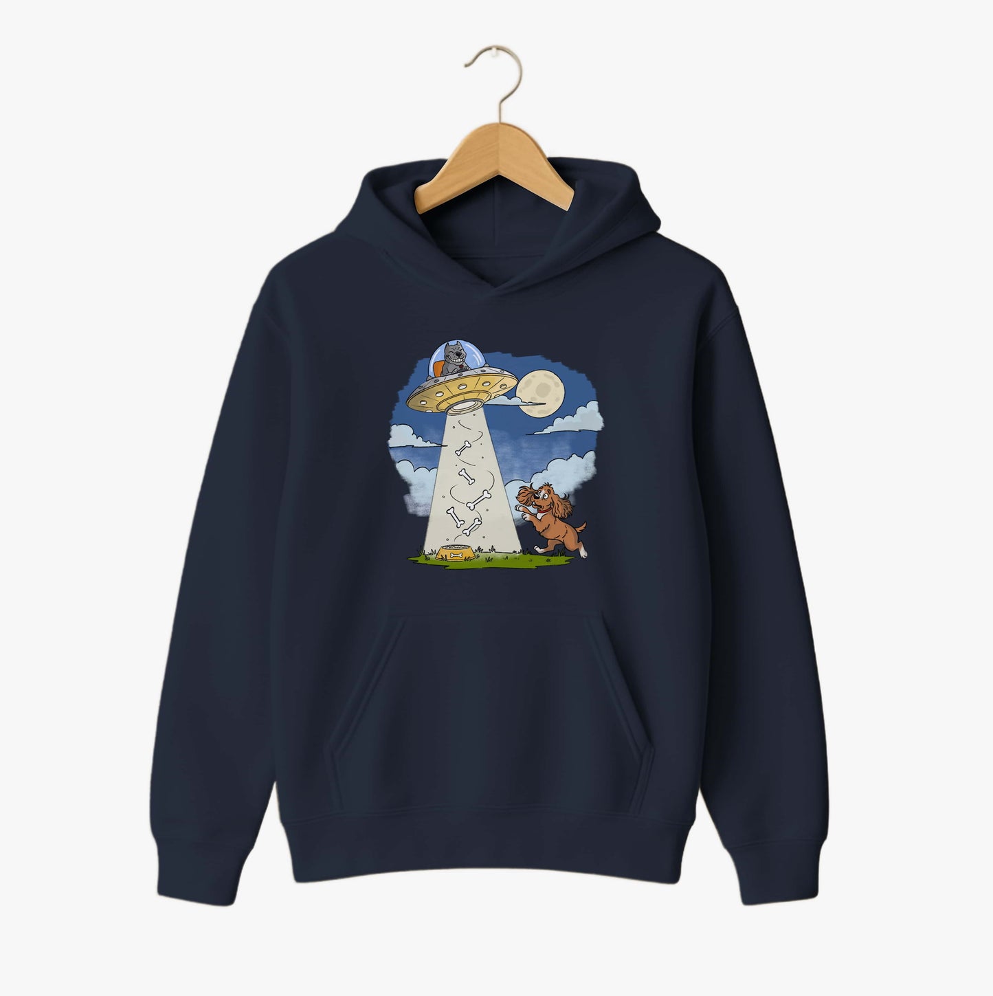 Dog UFO Hoodie