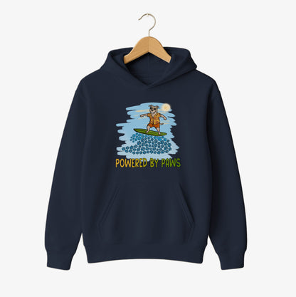 Powered by Paws Surf Hoodie