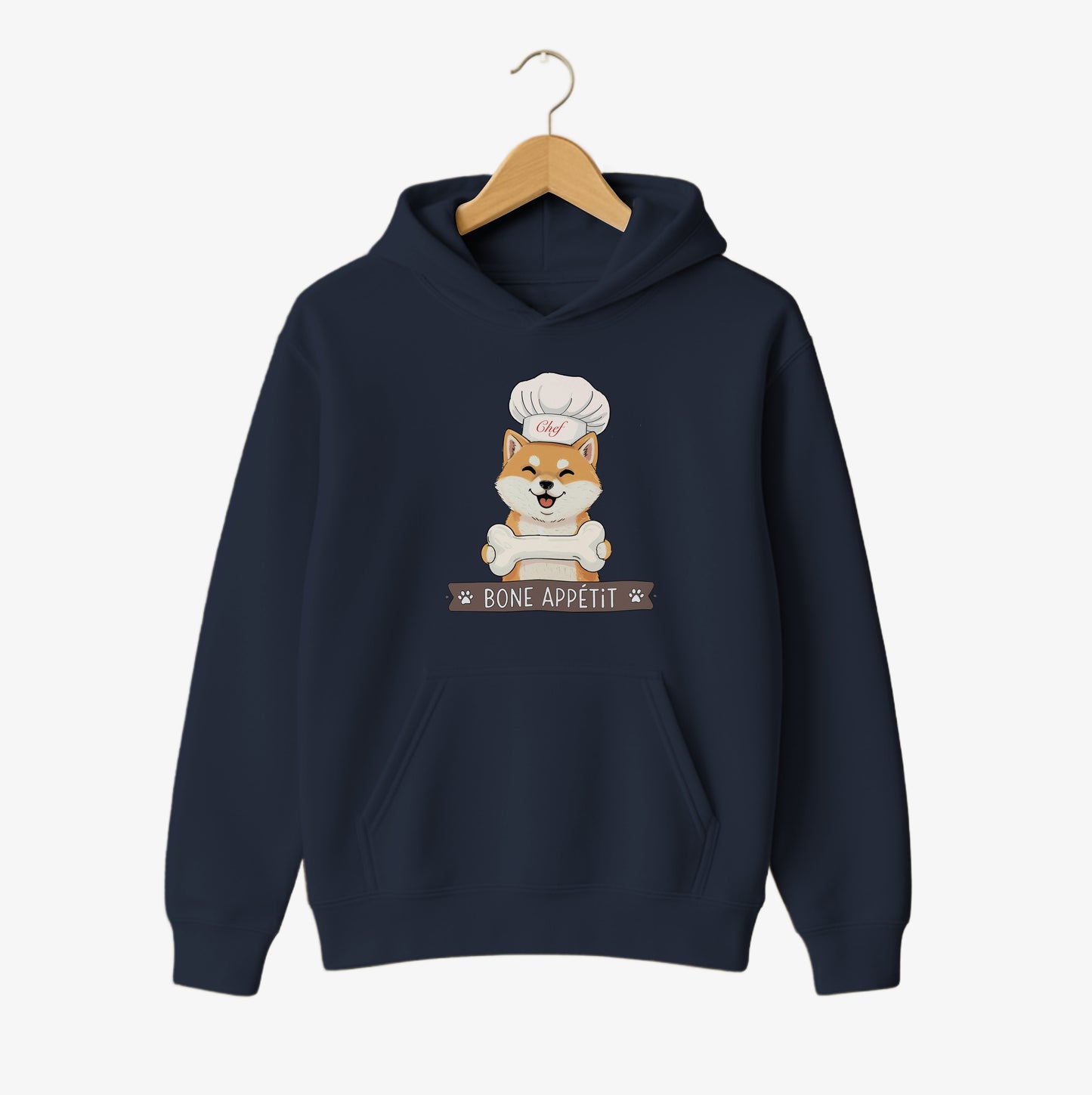 Bone Appétit Chef Dog Hoodie