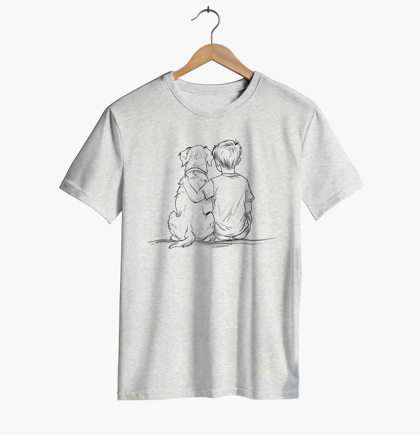 Quiet Companions Line Art T-shirt