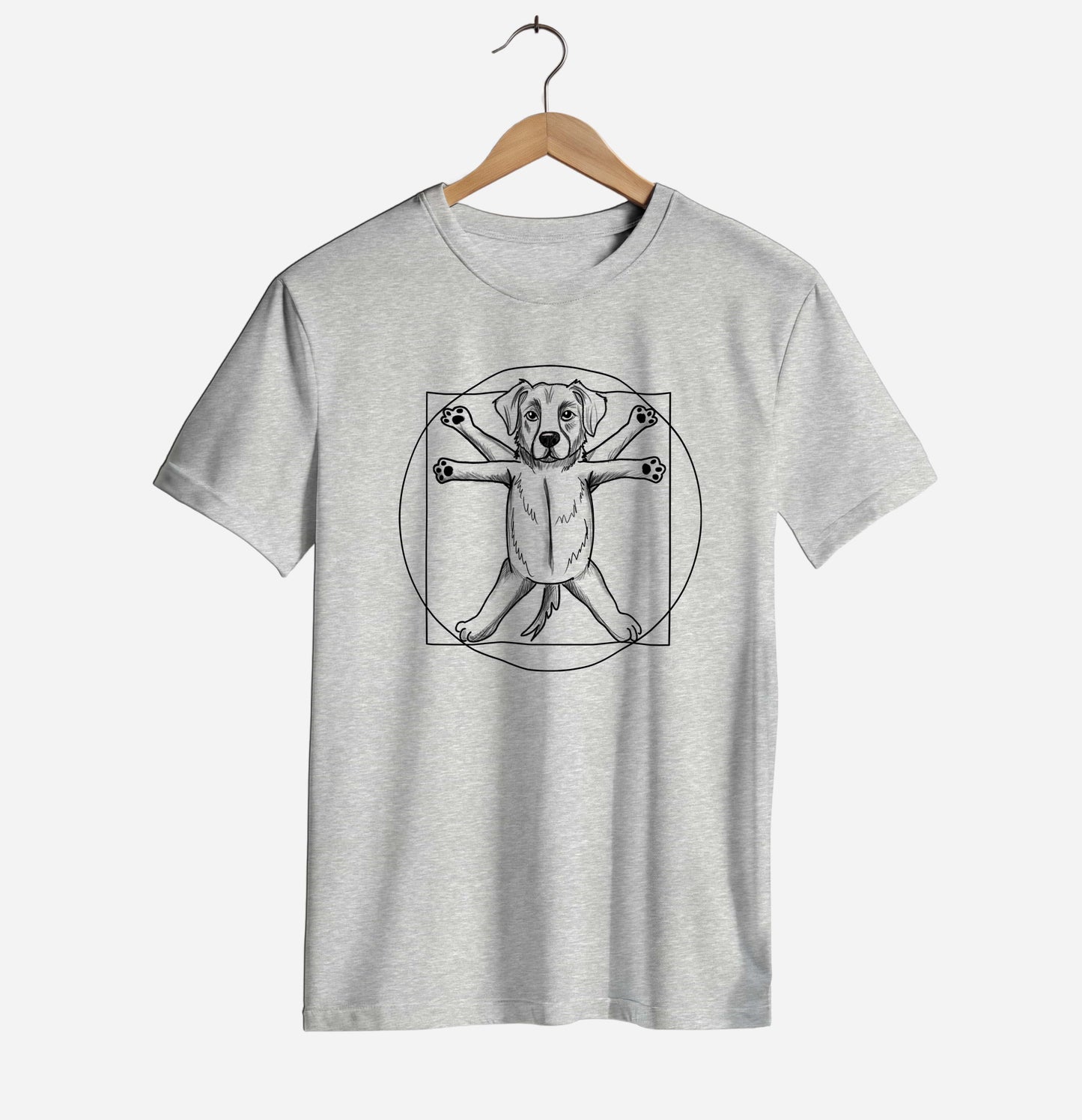 Vitruvian Pup T-shirt