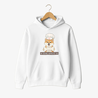 Bone Appétit Chef Dog Hoodie