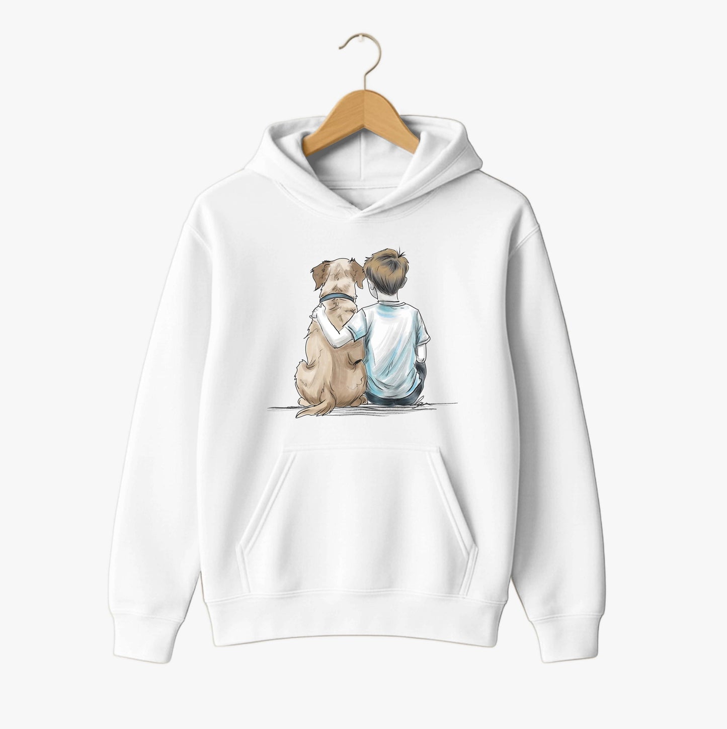 Boy & Dog Hoodie