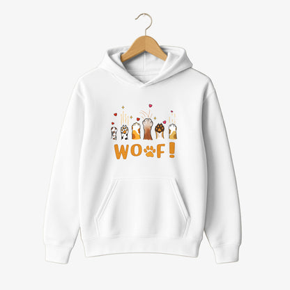 WOOF Paws Love Hoodie