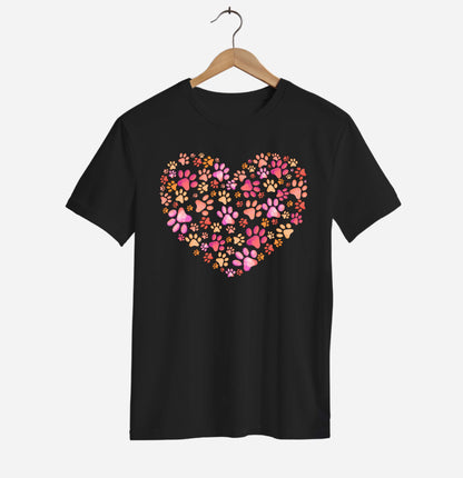 Pawprint Heart T-shirt