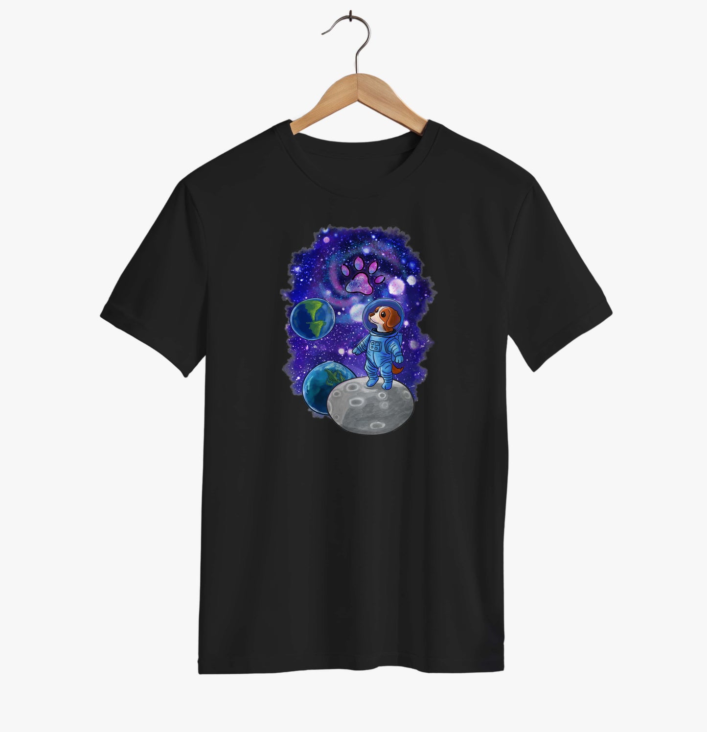 Cosmic Paw Odyssey T-shirt