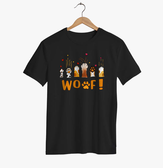 WOOF Paws Love T-shirt
