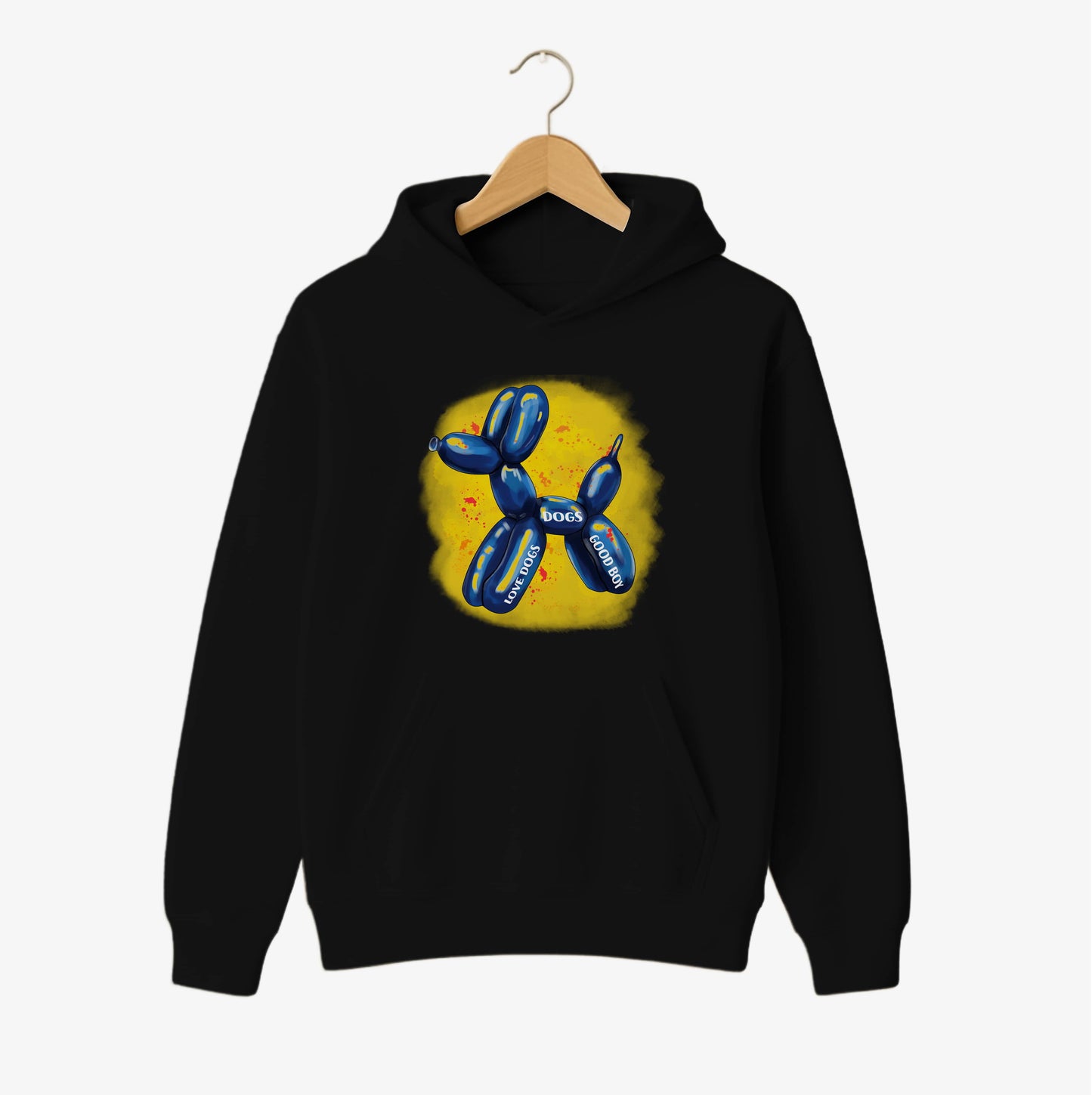 Balloon Dog Good Boy Hoodie