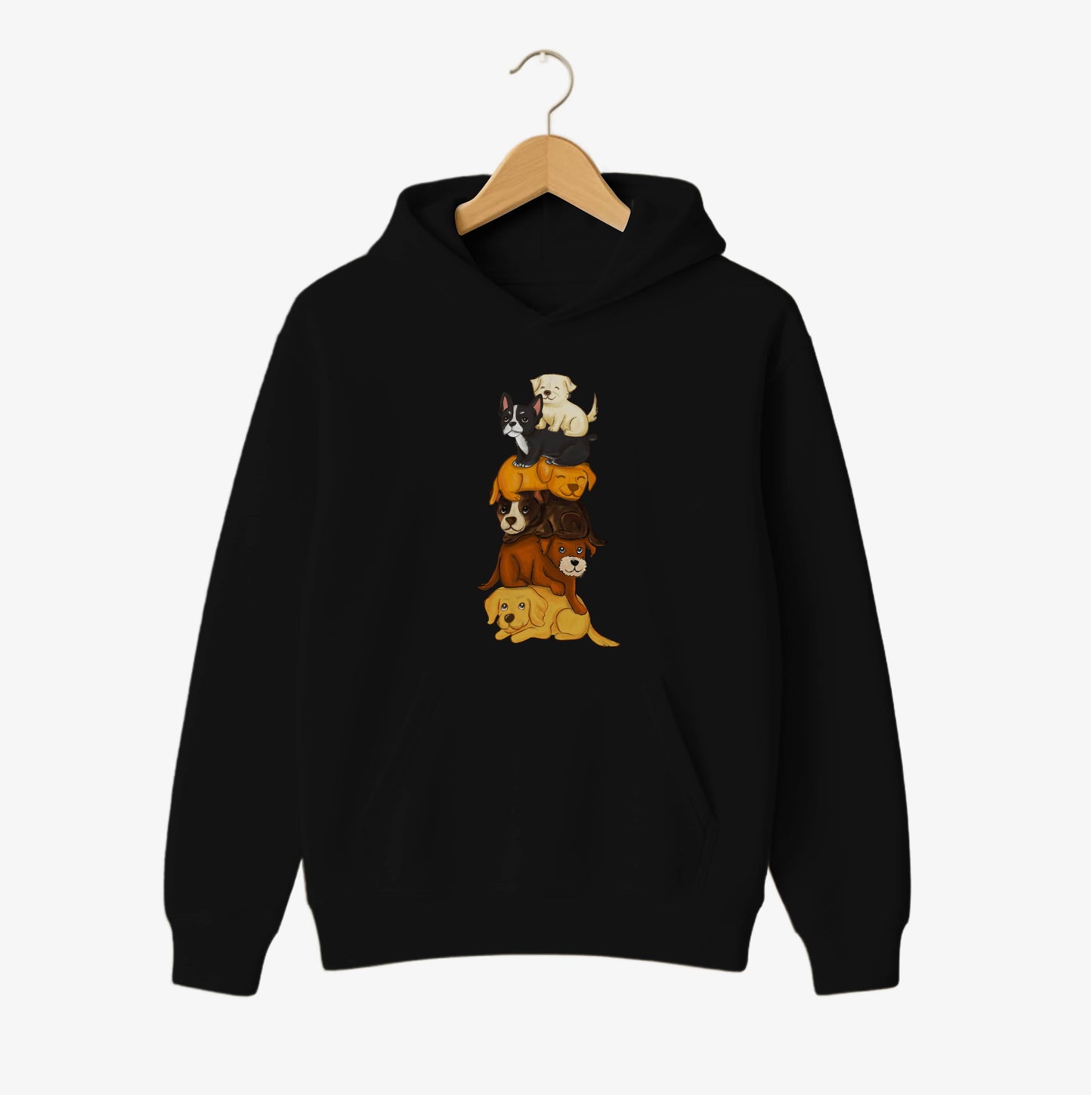Puppy Tower Cozy Hoodie