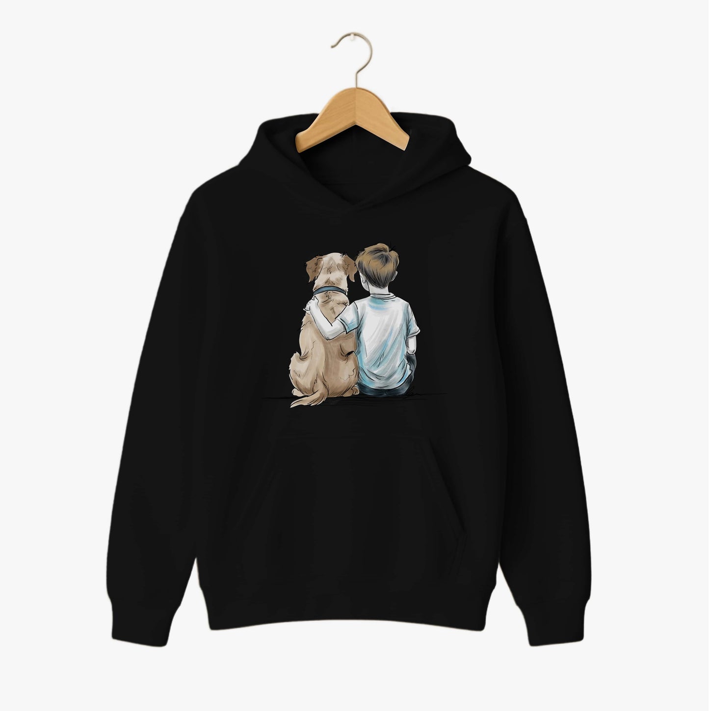 Boy & Dog Hoodie