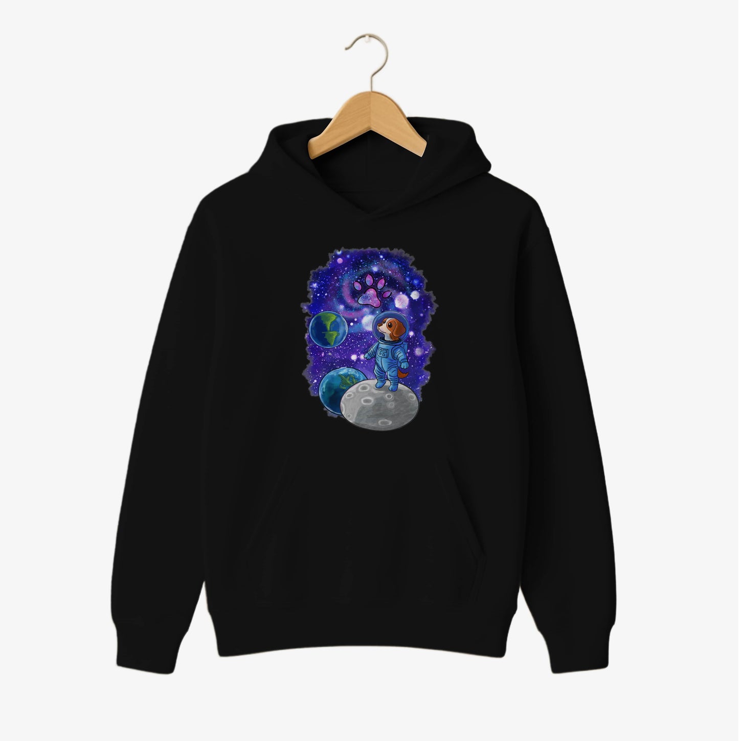 Cosmic Paw Odyssey Hoodie