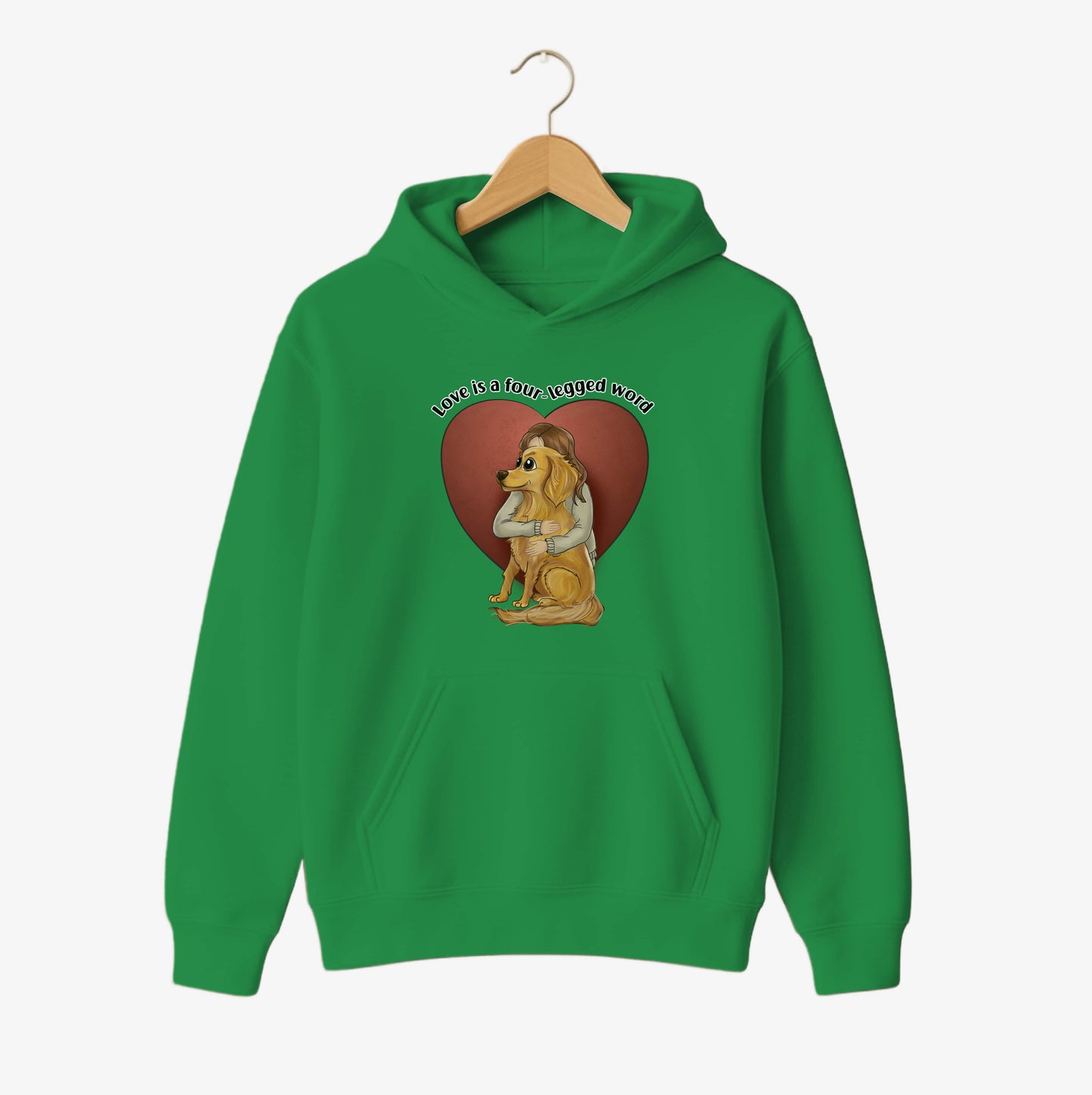 Four-Legged Word Hoodie