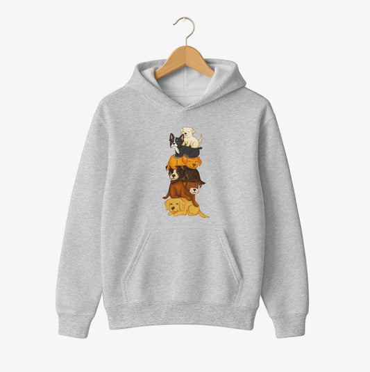 Puppy Tower Cozy Hoodie