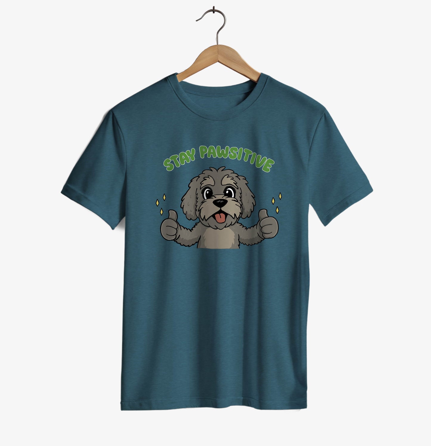 Stay Pawsitive T-shirt