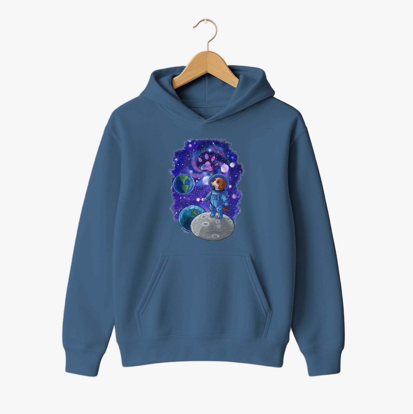 Cosmic Paw Odyssey Hoodie