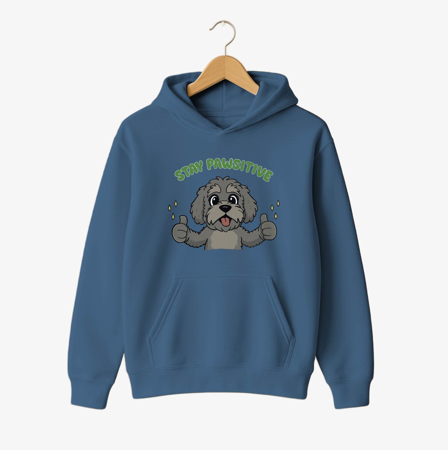 Stay Pawsitive Hoodie