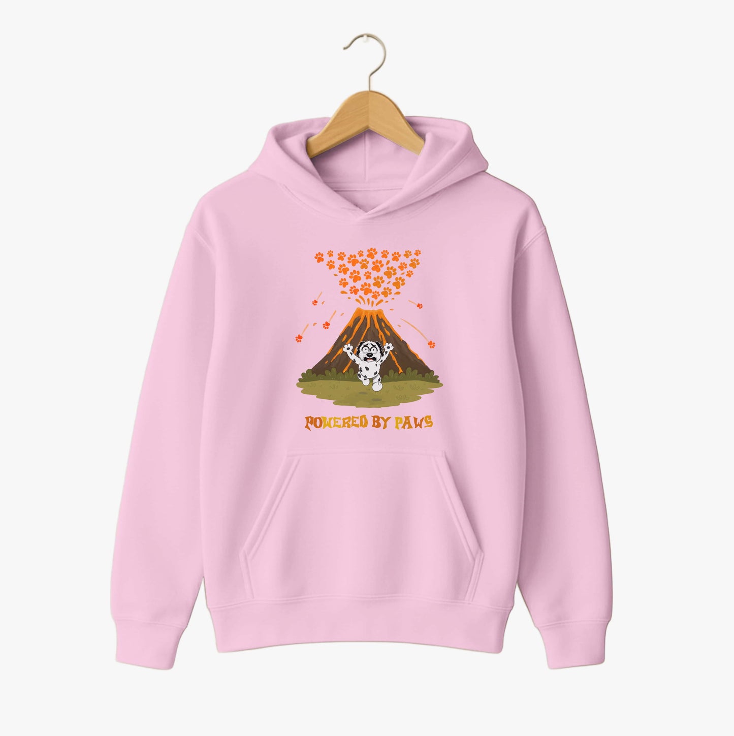 Powered By Paws Volcano Hoodie