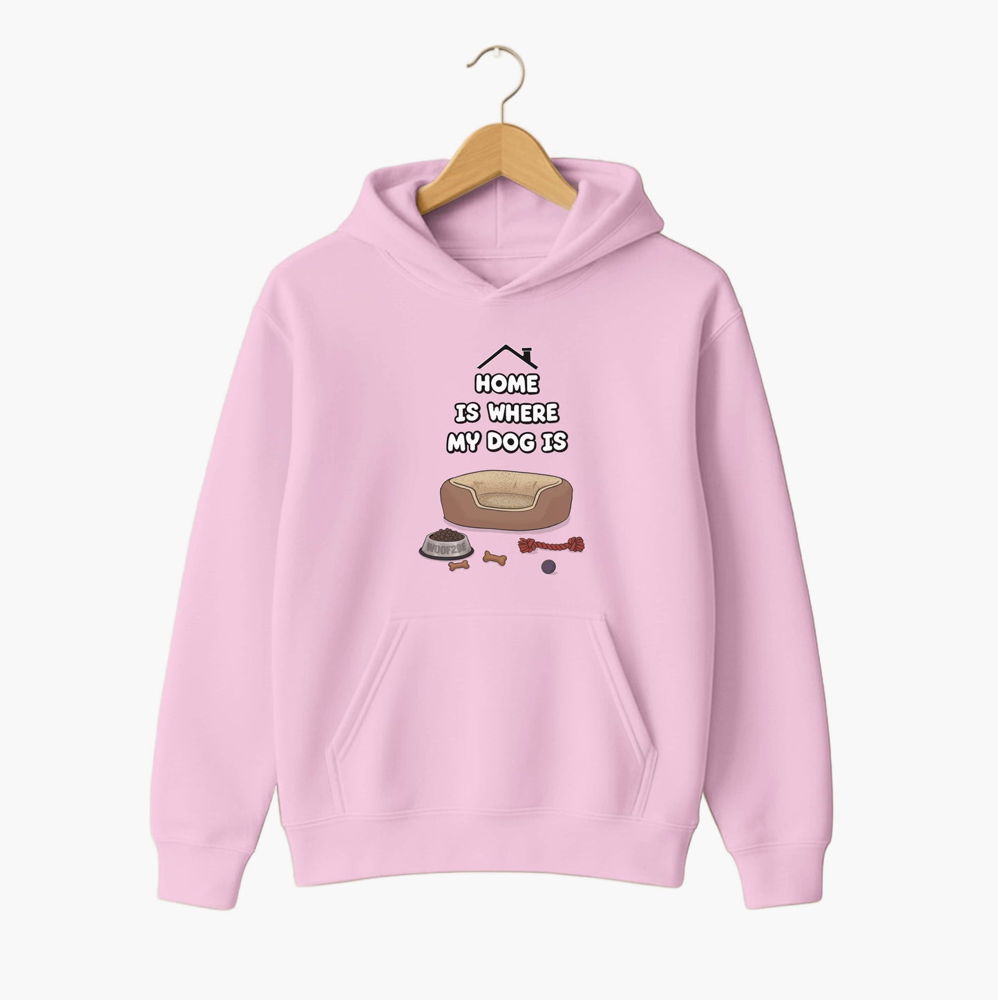 Home Is Where My Dog Is Hoodie