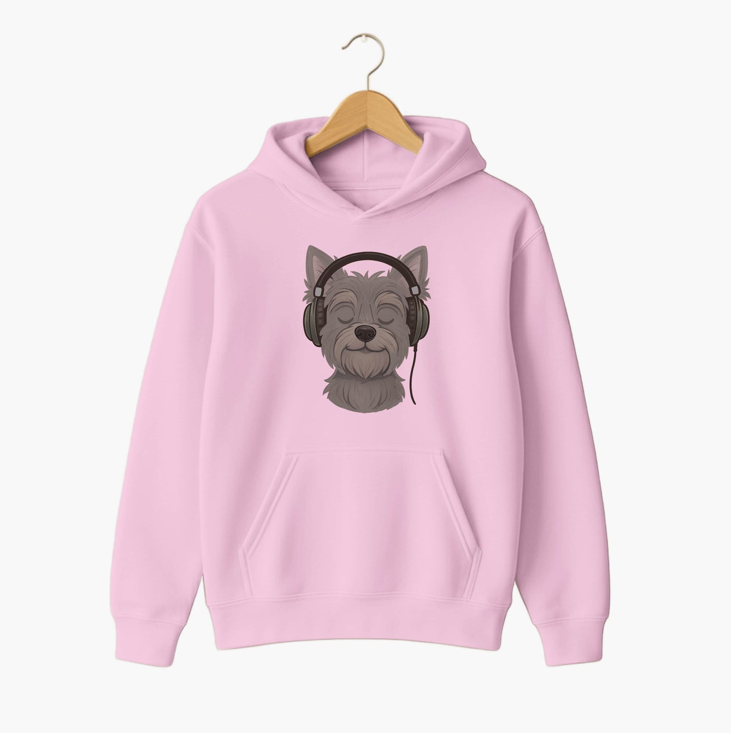 Chill Dog Headphones Hoodie