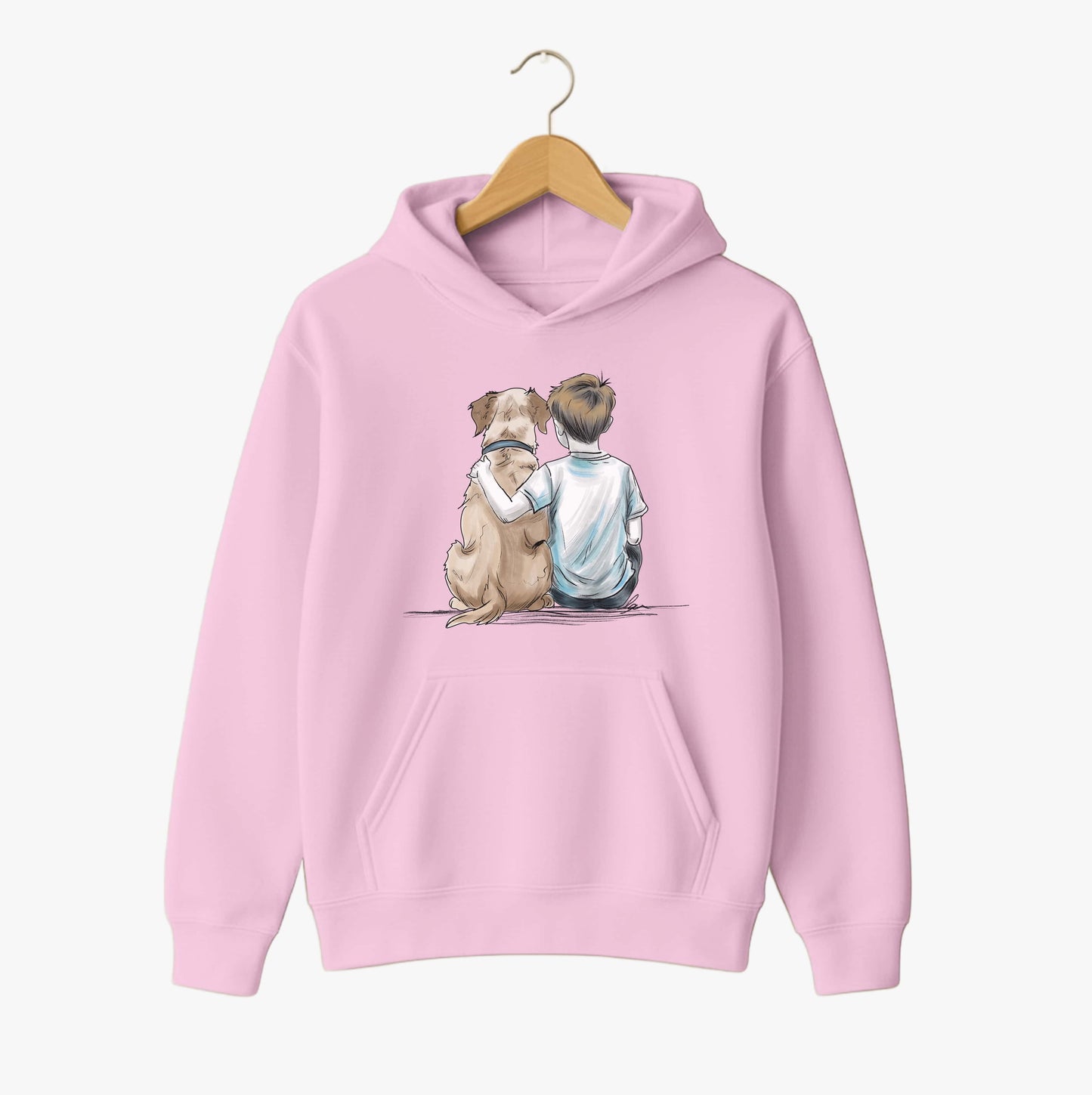 Boy & Dog Hoodie