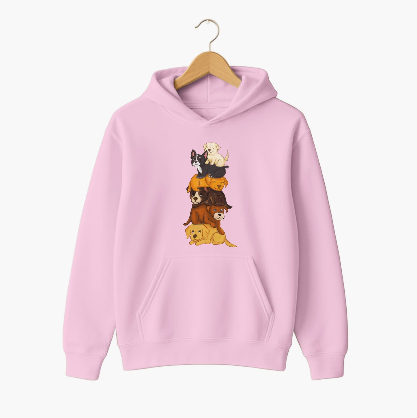 Puppy Tower Cozy Hoodie